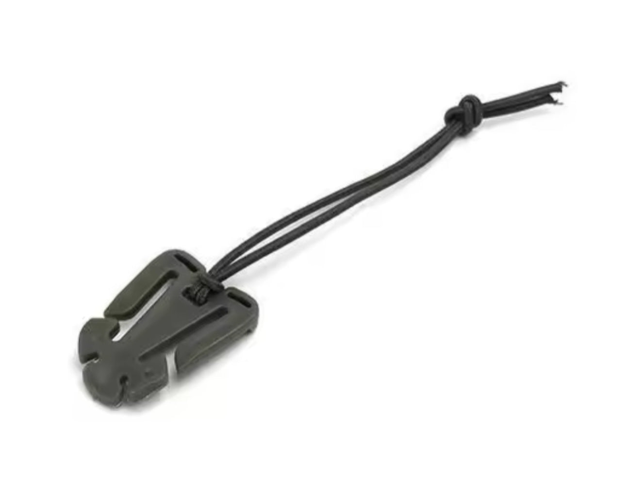 Molle Attachment Clips, Molle Web Dominators with Elastic Strap for Tactical Gear and Outdoor Backpack in army green