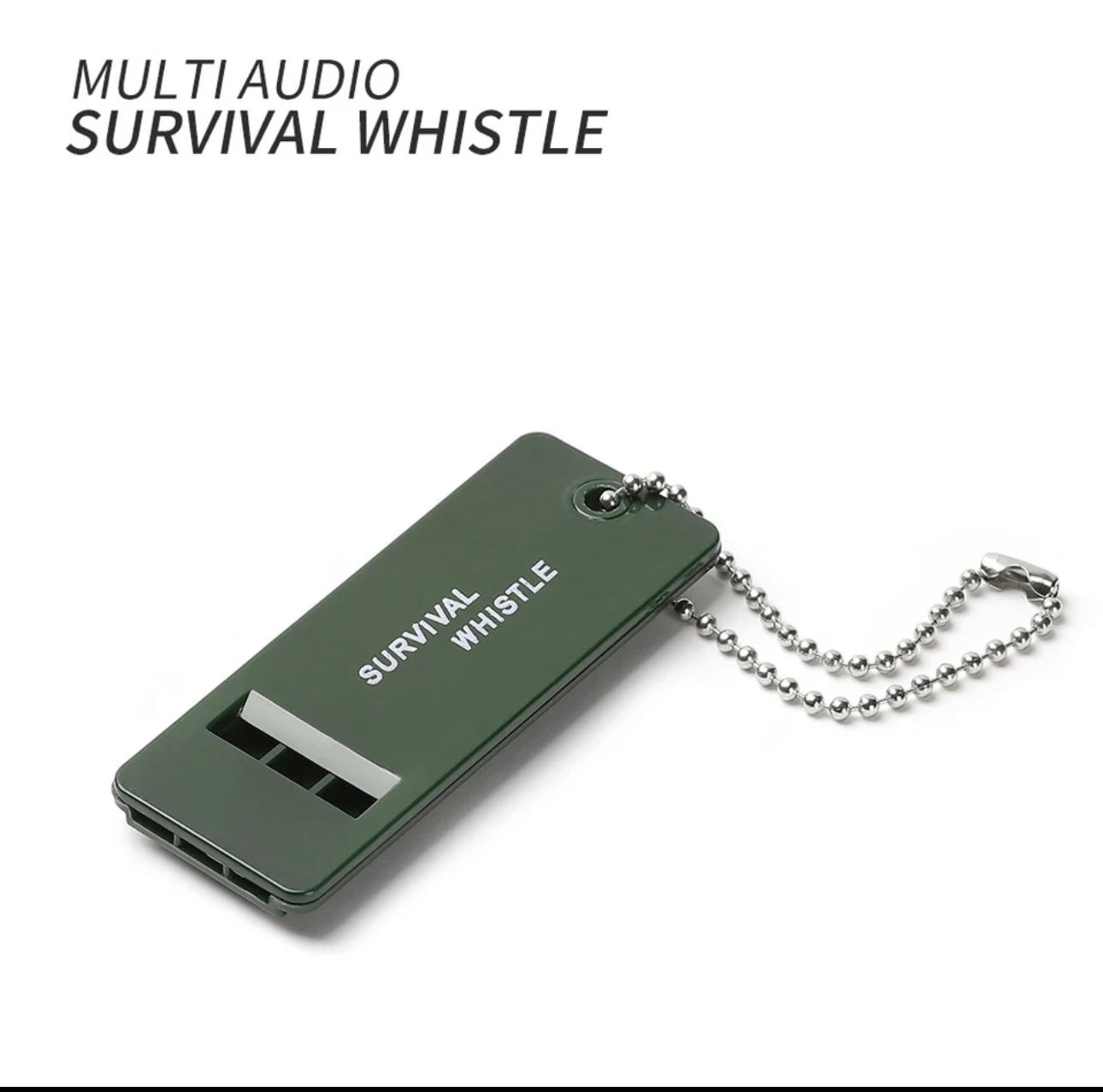 Survival whistles