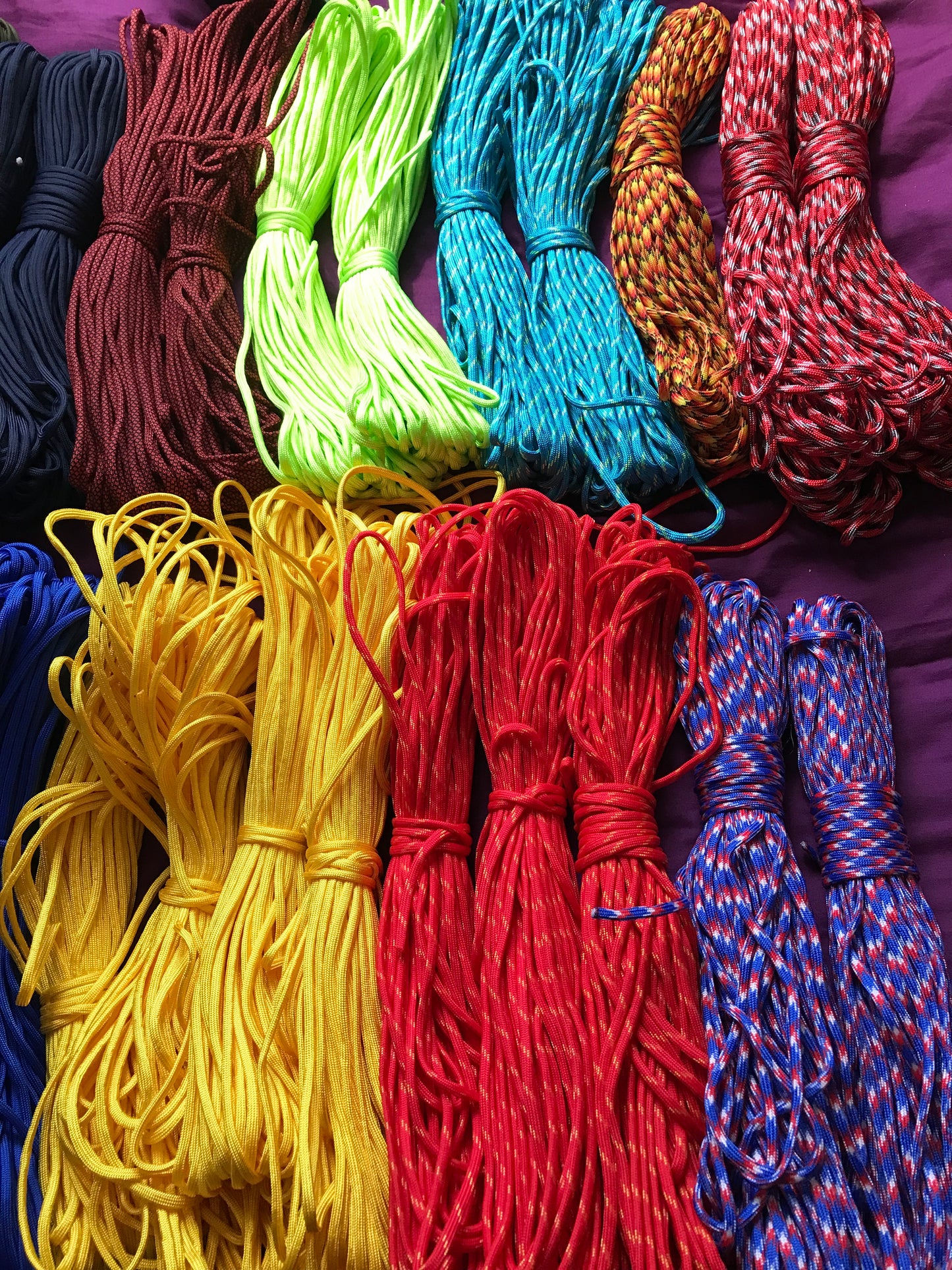 Paracord type 3 100ft bundles