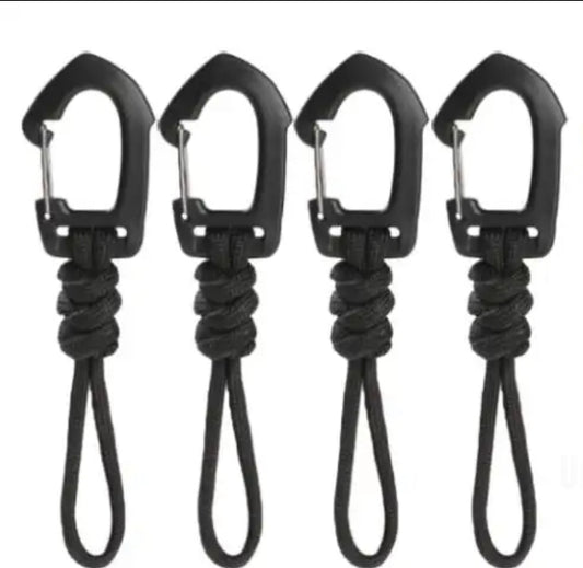 Paracord lanyard EDC Tactical Hook clip