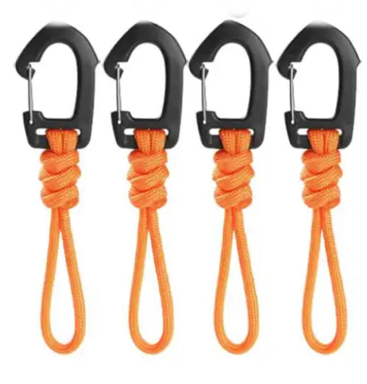 Paracord lanyard EDC Tactical Hook clip