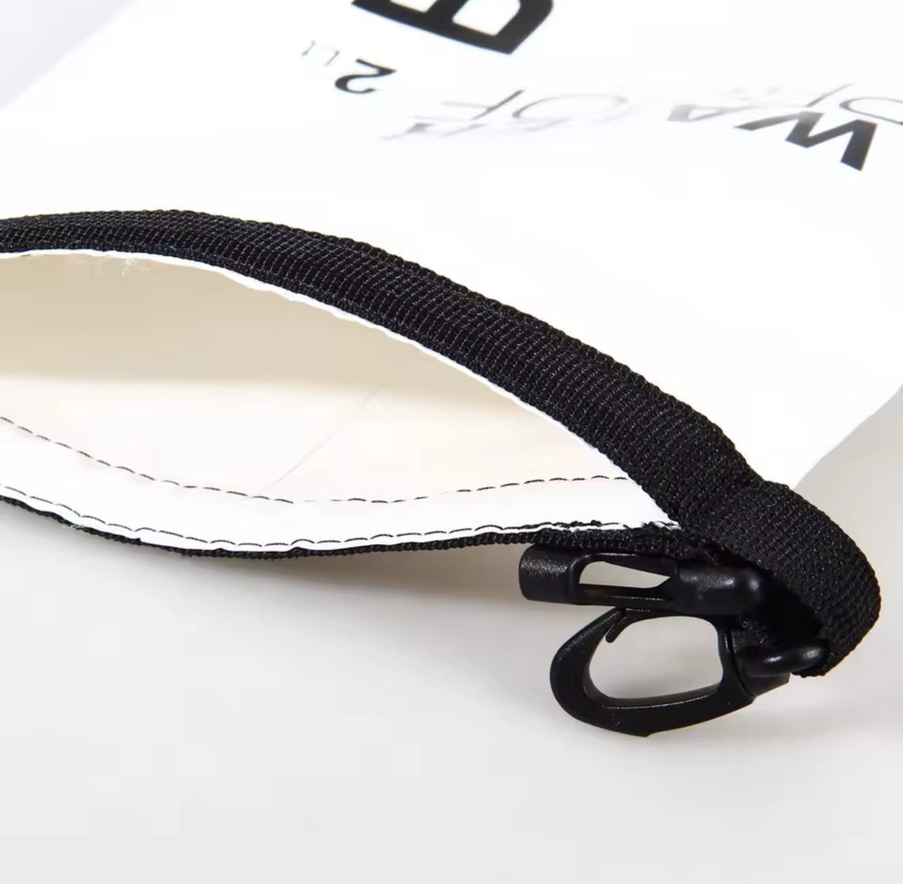 2 litre dry bag waterproof storage for camping and water sports clip