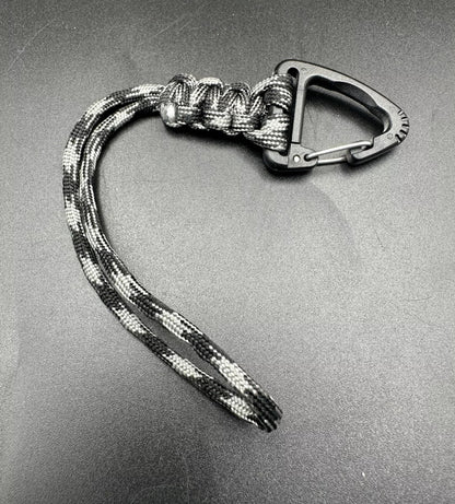 EDC triangular clip Paracord lanyard