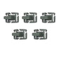 360 Rotation hydration Tactical Bag Accessories for MOLLE Webbing Attachment Backpacks 3pcs pack