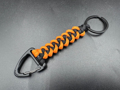 Tactical triangle clip EDC molle key ring & bag attachment