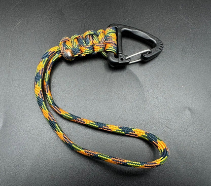 EDC triangular clip Paracord lanyard