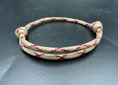 Paracord Friendship bracelets fully adjustable with a sliding knot handmade in store in the U.K.