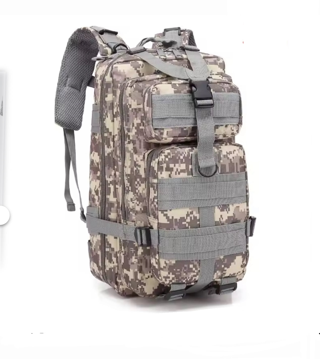 Tactical Backpacks For Man Hiking Outdoor Survival  Bags 3P Assault Pack EDC Molle Pack For Trekking Hunting Bag