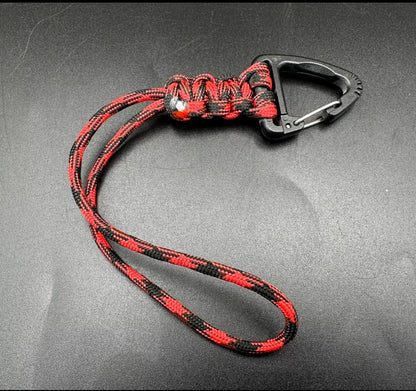 EDC triangular clip Paracord lanyard