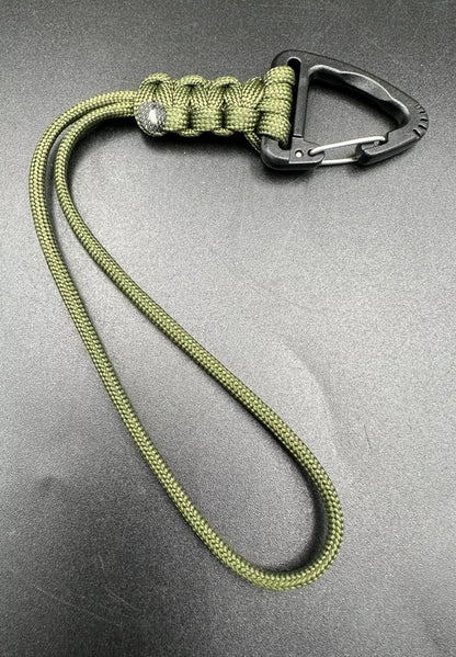 EDC triangular clip Paracord lanyard