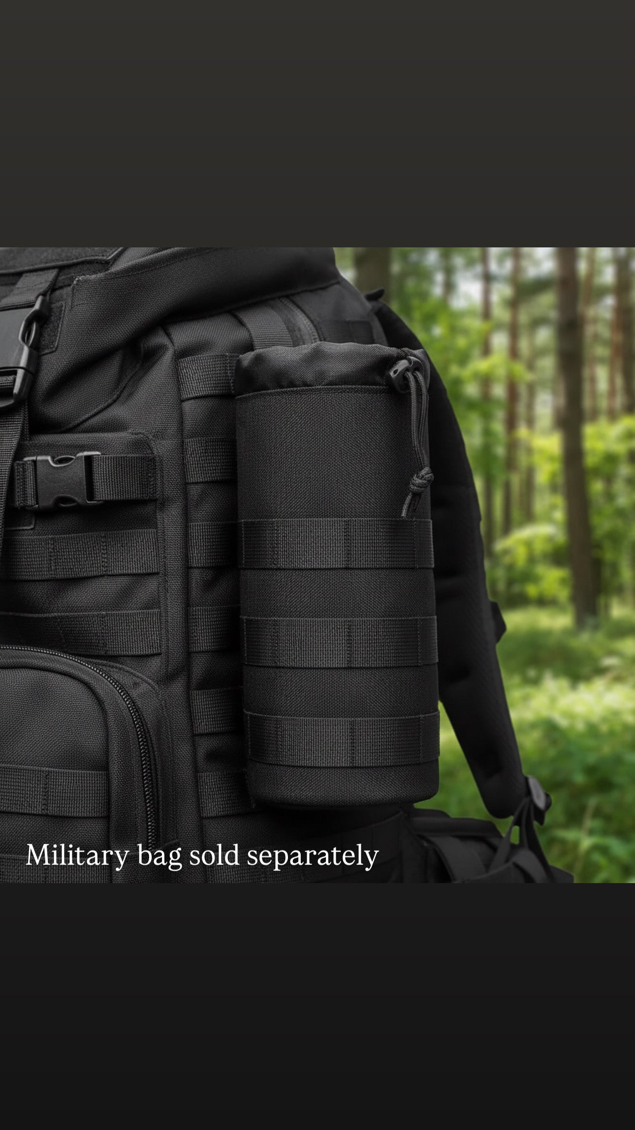 Tactical MOLLE Water Bottle Pouch