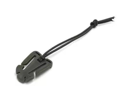 Molle Attachment Clips, Molle Web Dominators with Elastic Strap for Tactical Gear and  Outdoor Backpack in army green