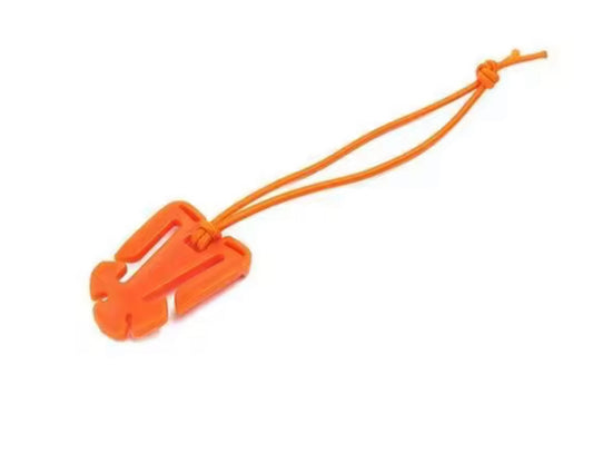 Molle Attachment Clips, Molle Web Dominators with Elastic Strap for Tactical Gear and  Outdoor Backpack in Neon orange