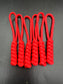 Paracord zip pulls in a Halloween themed red
Sold as a 6 pack theses are light weight, strong and all handmade in our U.K. store