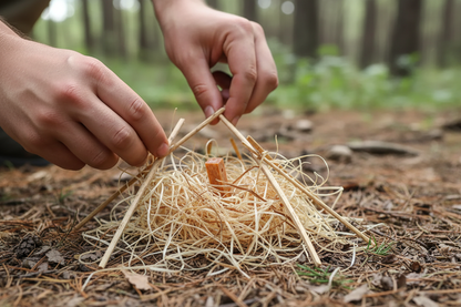 Resin Fire Starting Block
