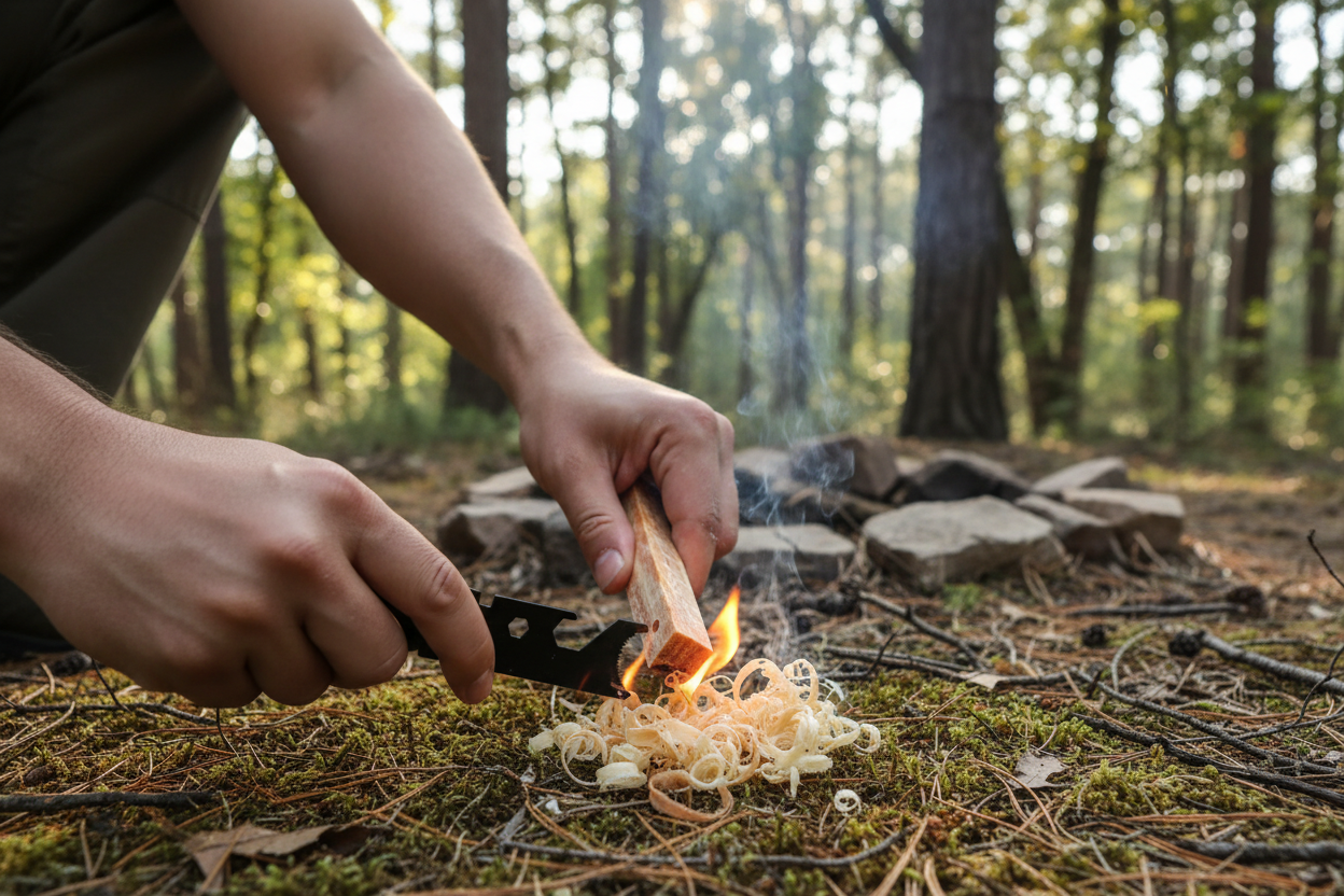 Resin Fire Starting Block