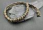 Paracord survival bracelets in Army Green camouflage lightweight compfortable and handmade in a snake knott design U.K.
