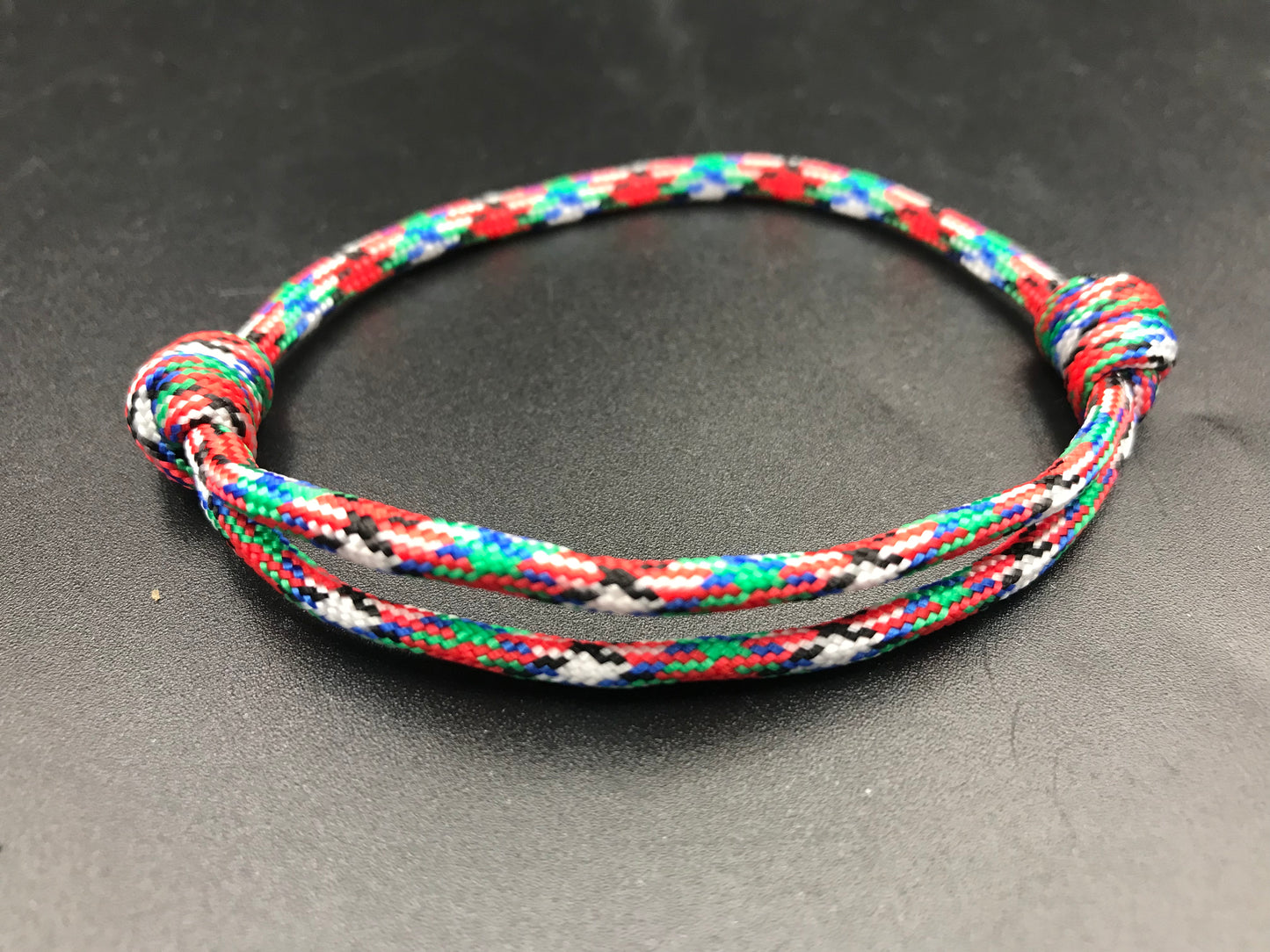 Paracord Friendship bracelets fully adjustable with a sliding knot handmade in store in the U.K.