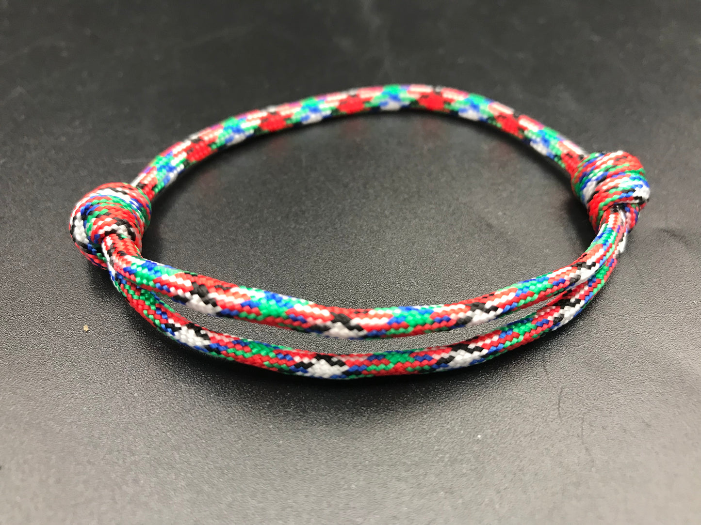 Paracord Friendship bracelets fully adjustable with sliding knot