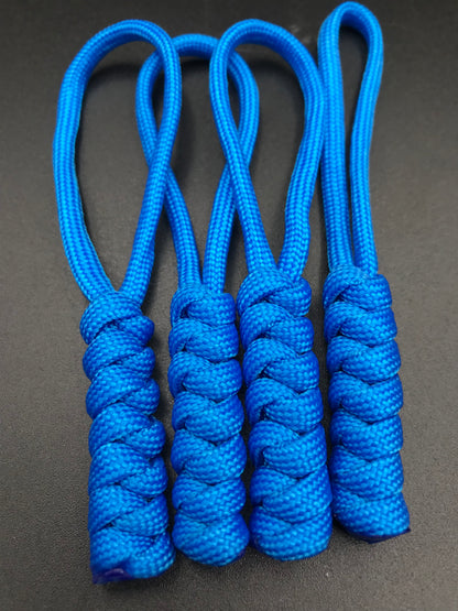 Tactical Paracord Zipper Pulls 4-Pack - EDC Survival Gear