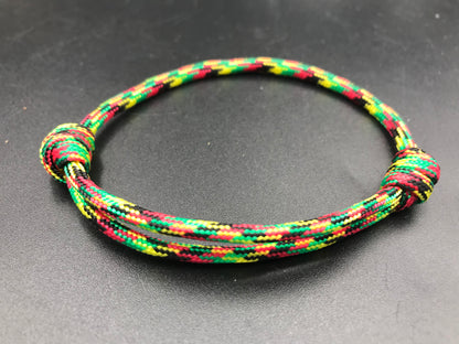 Paracord Friendship bracelets fully adjustable with a sliding knot handmade in store in the U.K.