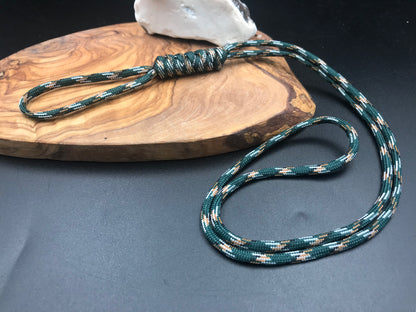 Handmade Paracord type 3 long loop Lanyard - Camping & Outdoor