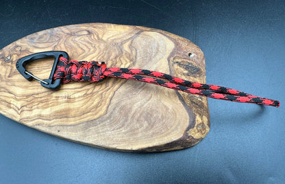 EDC triangular clip Paracord lanyard