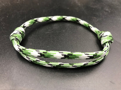 Paracord Friendship bracelets fully adjustable with sliding knot