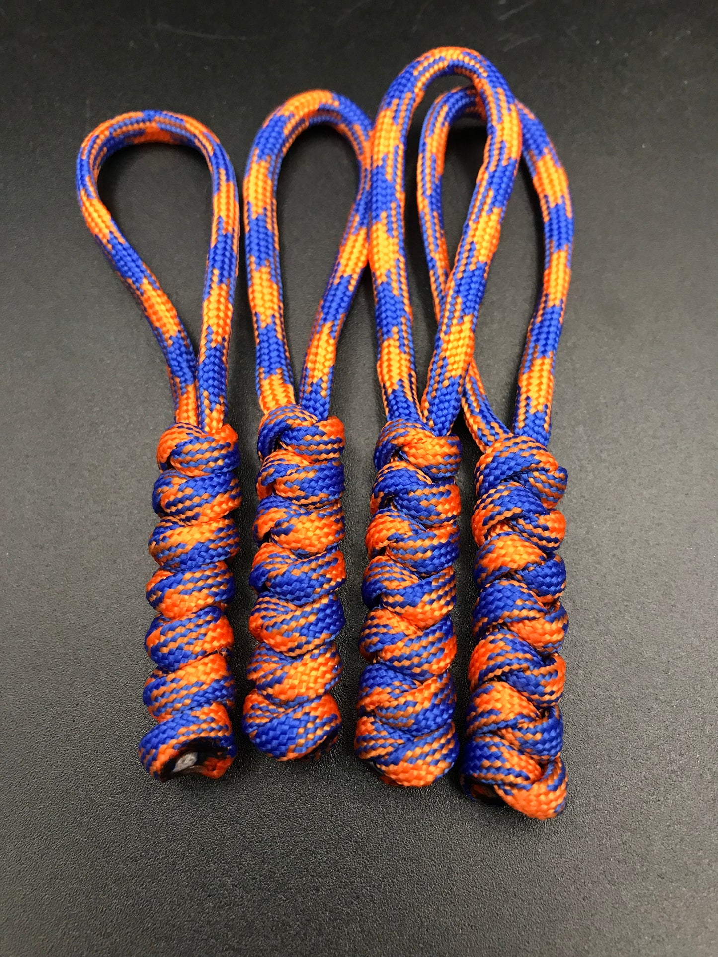 Tactical Paracord Zipper Pulls 4-Pack - EDC Survival Gear