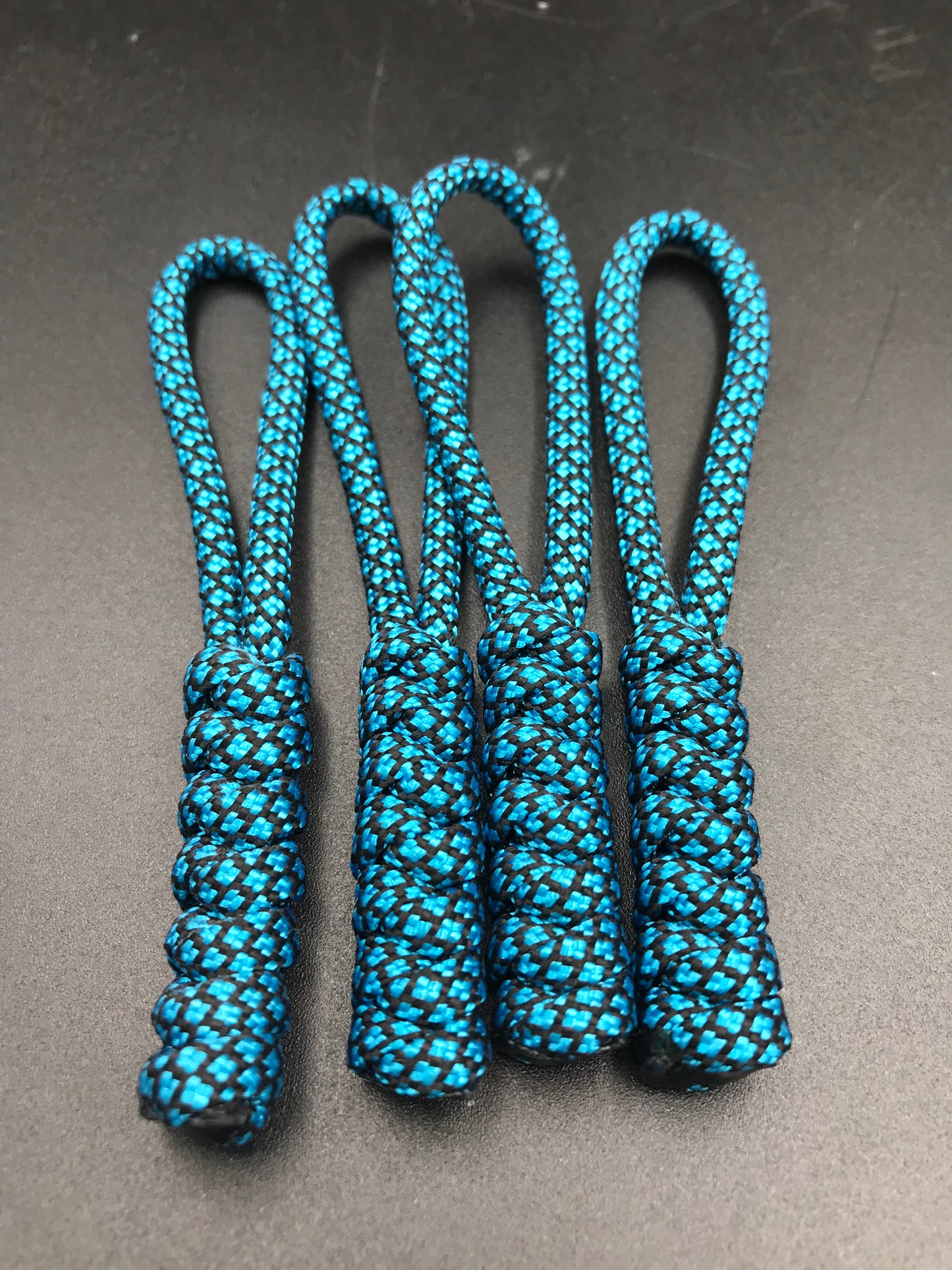 Tactical Paracord Zipper Pulls 4-Pack - EDC Survival Gear