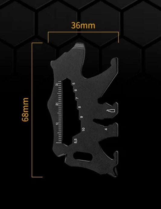 EDC bottle opener Bear multi tool