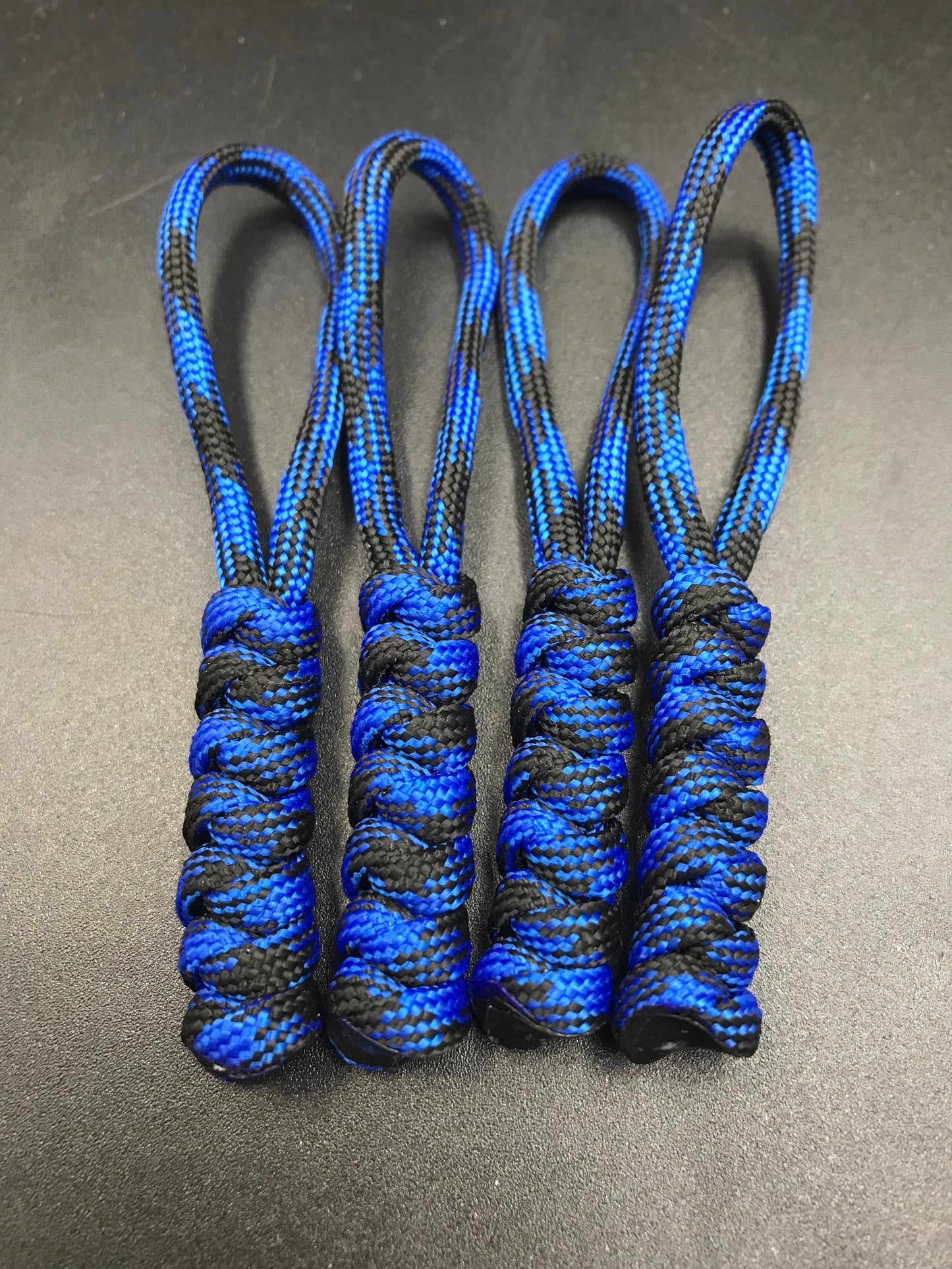 Tactical Paracord Zipper Pulls 4-Pack - EDC Survival Gear