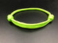 Paracord friendship bracelet In neon green light weight and adjustable
