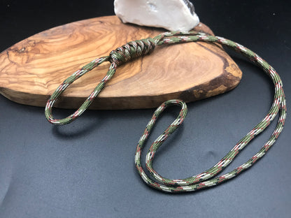 Handmade Paracord type 3 long loop Lanyard - Camping & Outdoor