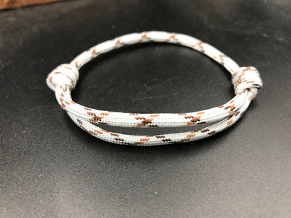 Paracord Friendship bracelets fully adjustable with sliding knot