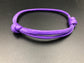 Paracord friendship bracelet In purple light weight and adjustable