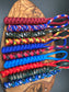 Our variety of hand made Paracord lanyards for edc items, torches, keys