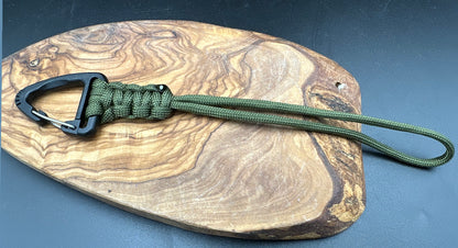EDC triangular clip Paracord lanyard