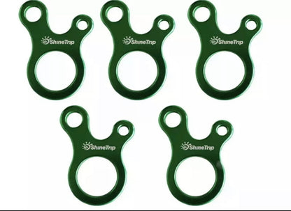 Rope Tightener Camping Tent Guy Line Cord Runners Tensioners Adjusters