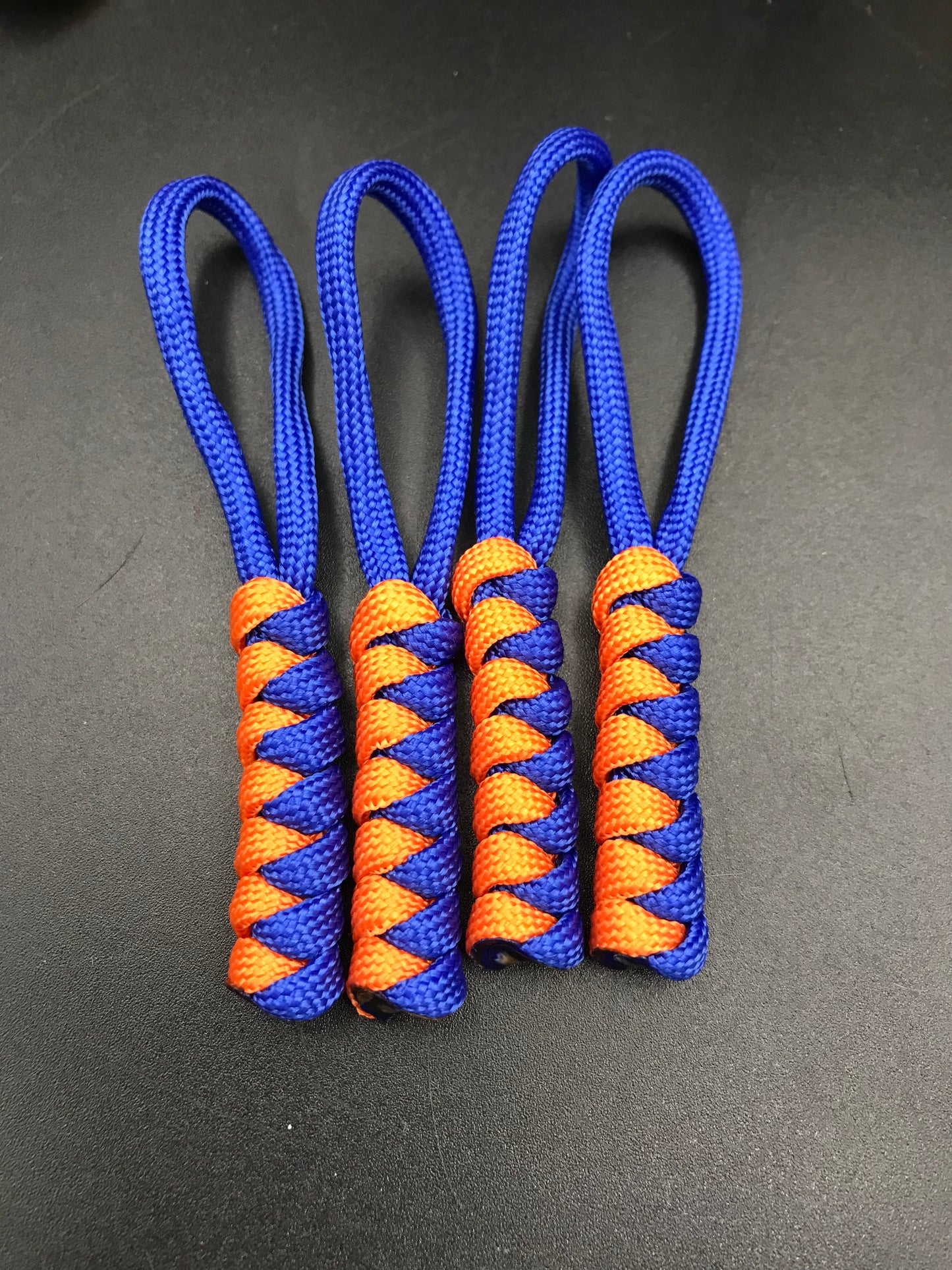 Tactical Paracord Zipper Pulls 4-Pack - EDC Survival Gear