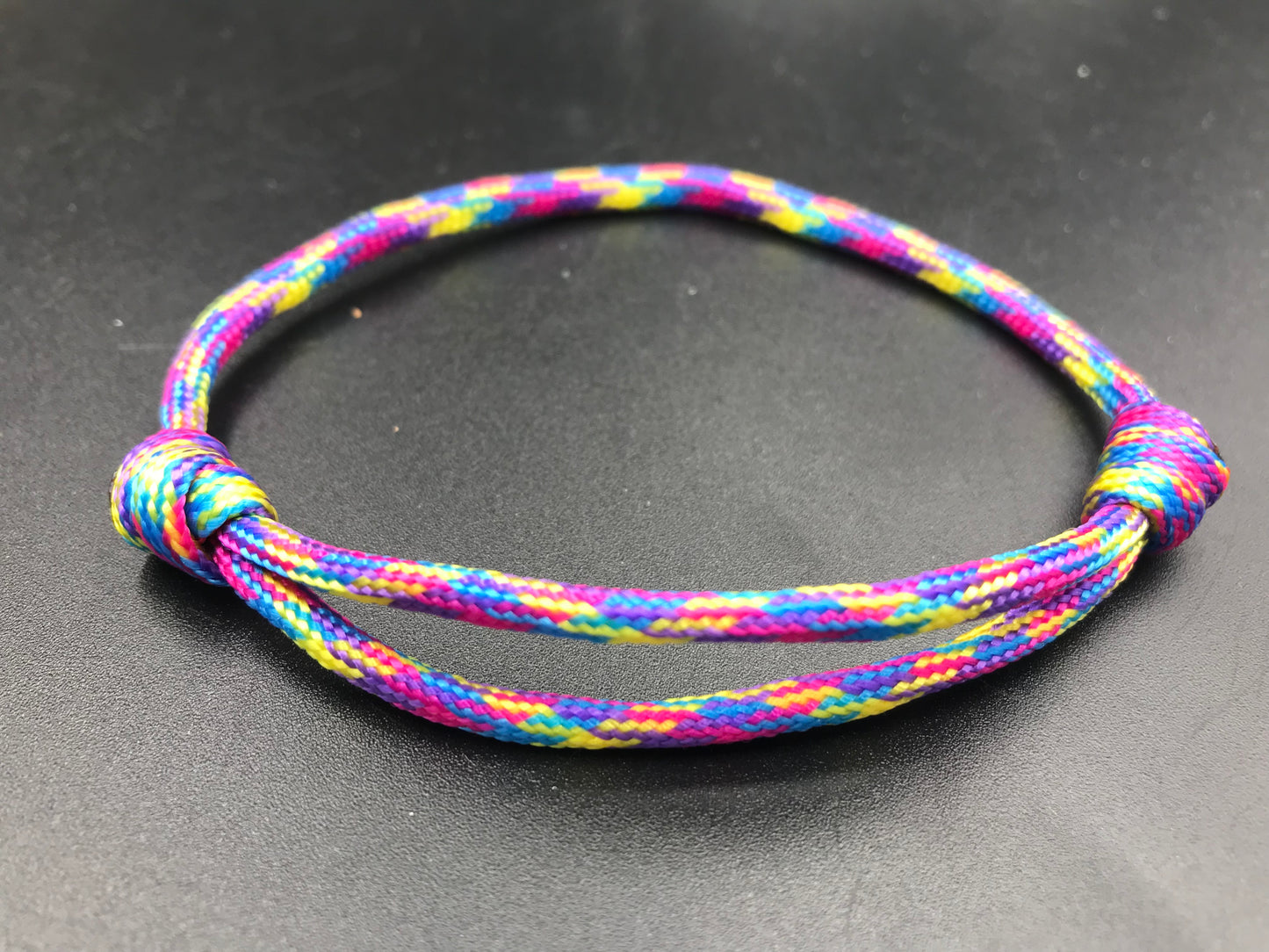 Paracord Friendship bracelets fully adjustable with a sliding knot handmade in store in the U.K.