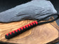 Paracord EDC multi tool - torch and keys lanyard
This is Hand Made in Black and Red coloured Paracord in the snake knot design