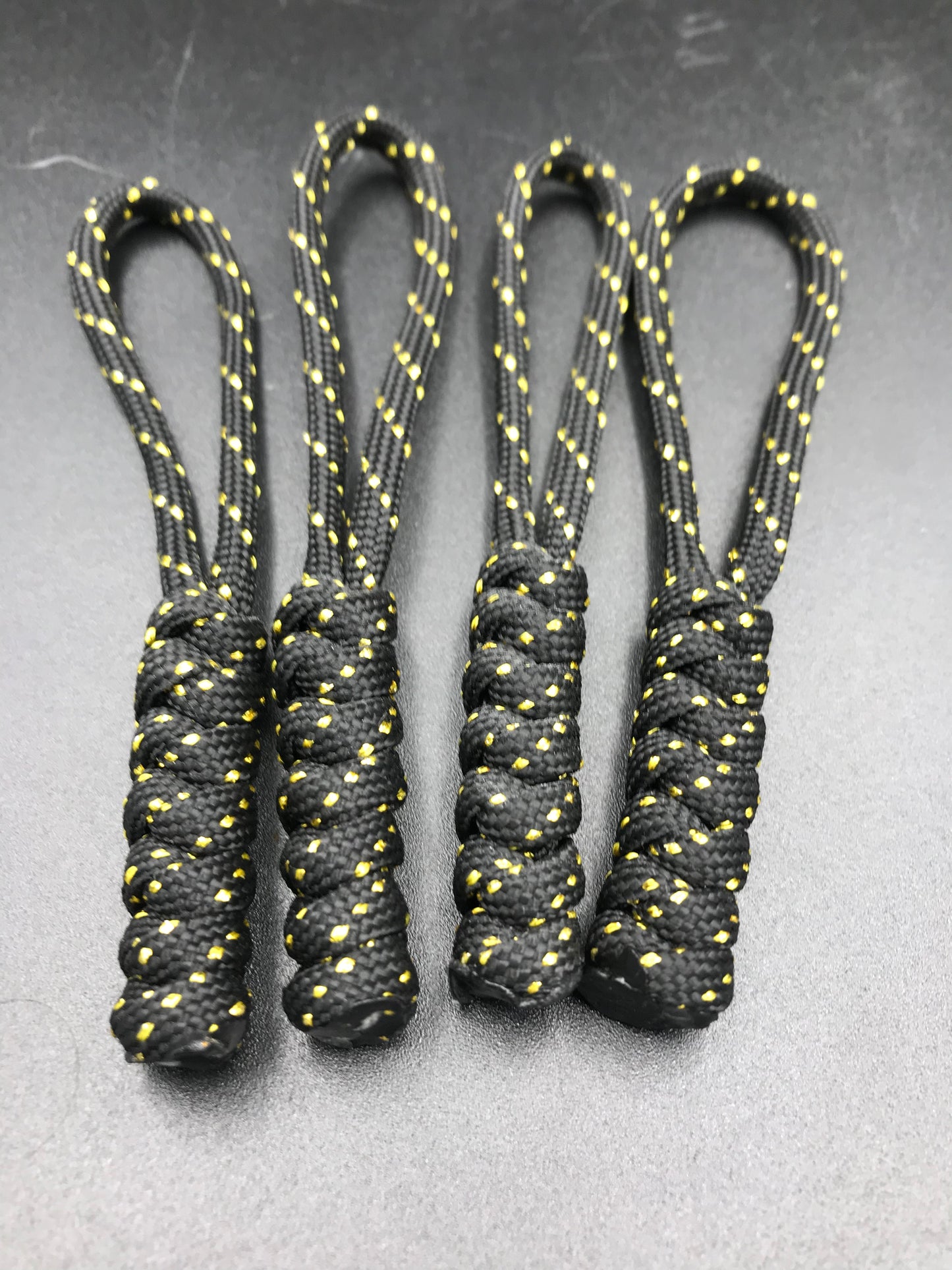 Tactical Paracord Zipper Pulls 4-Pack - EDC Survival Gear