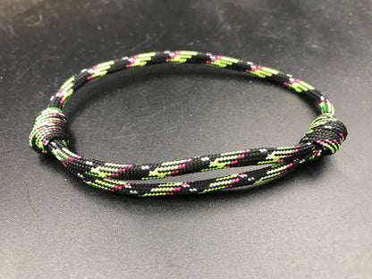 Paracord Friendship bracelets fully adjustable with sliding knot